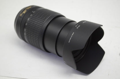 Nikon ニコン AF-S DX NIKKOR 18-105mm F3.5-5.6G ED VR ズームレンズ フード ポーチ付 251009w
