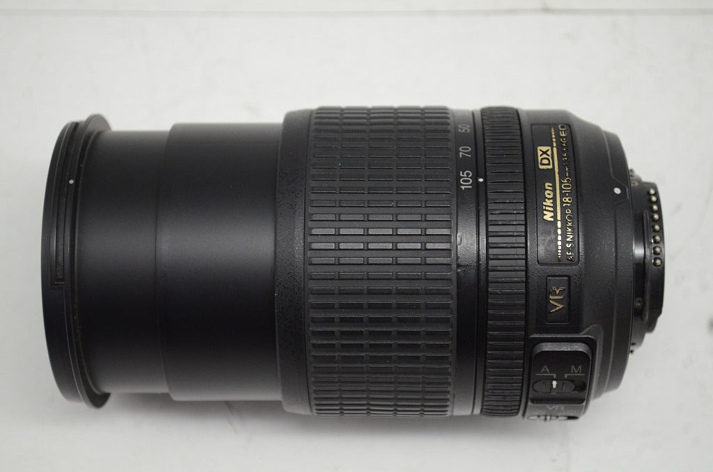 Nikon ニコン AF-S DX NIKKOR 18-105mm F3.5-5.6G ED VR ズームレンズ フード ポーチ付 251009w