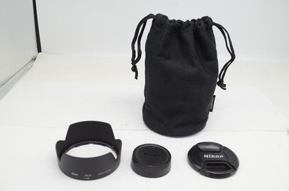 Nikon ニコン AF-S DX NIKKOR 18-105mm F3.5-5.6G ED VR ズームレンズ フード ポーチ付 251009w