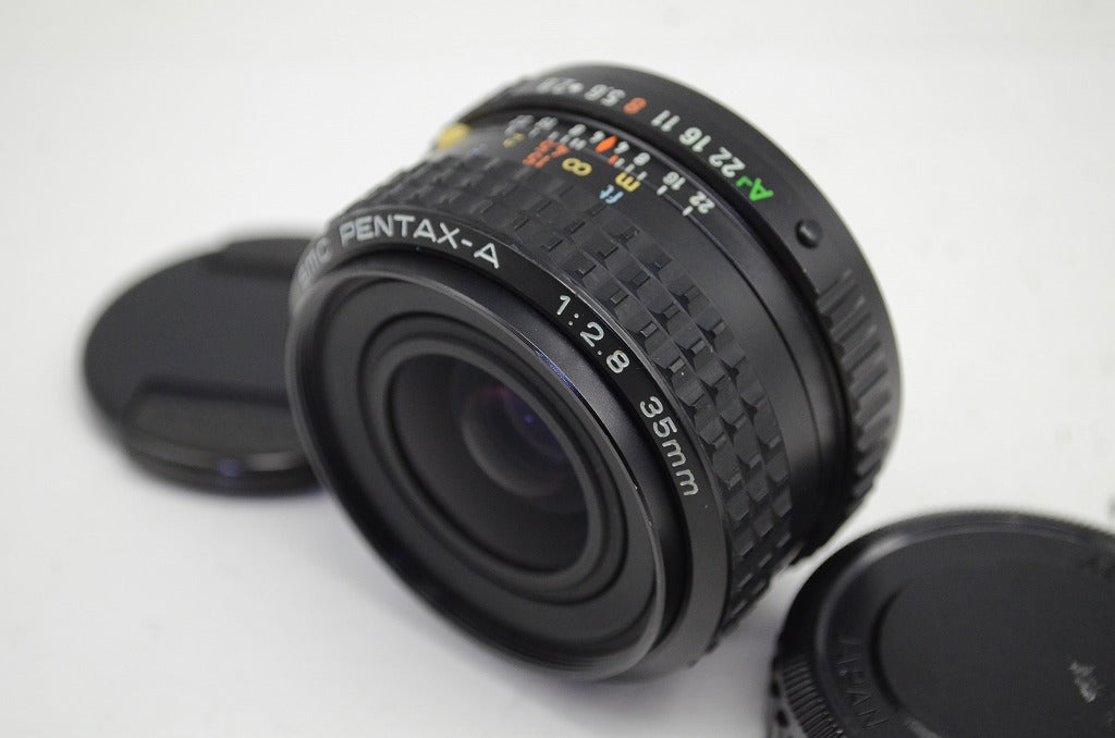 美品 ペンタックス SMC PENTAX-A 35mm F2.8 Kマウント 単焦点レンズ 251010o