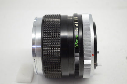 訳あり品 Canon キヤノン FD 35mm F3.5 単焦点レンズ 251010p