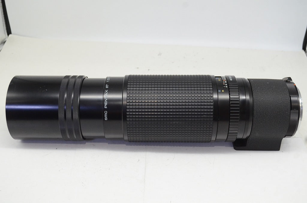 良品 ペンタックス smc PENTAX 67 500mm F5.6 中判レンズ MF  ケース付 251015u