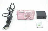 Nikon ニコン COOLPIX S6600 コンパクトデジタルカメラ シルキーピンク 241007g