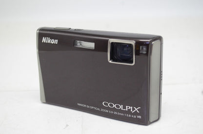 Nikon ニコン COOLPIX S60 コンパクトデジタルカメラ パープリッシュブラック 251008w