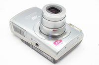 良品 Canon キヤノン IXY DIGITAL 800 IS コンパクトデジタルカメラ シルバー ケース付 241007p