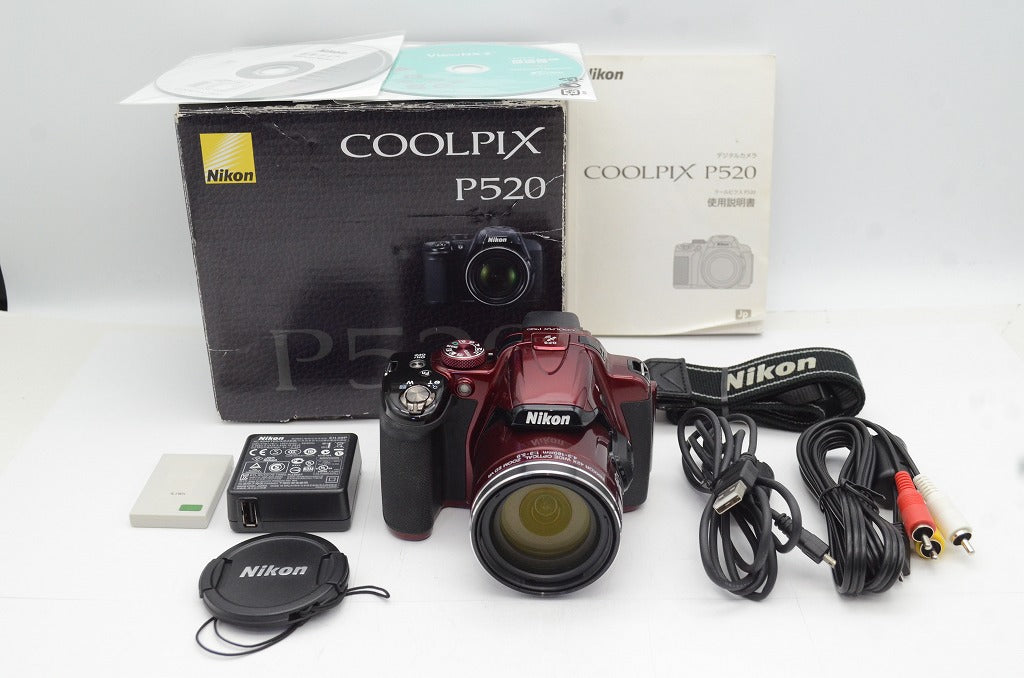 訳あり【Nikon】COOLPIX P520 42倍光学ズーム 箱付き（訳あり品