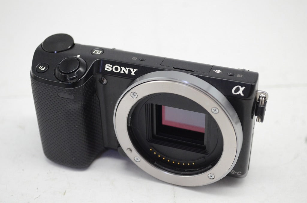 美品 SONY ソニー NEX-5R ボディ ミラーレス一眼カメラ ブラック 251011b