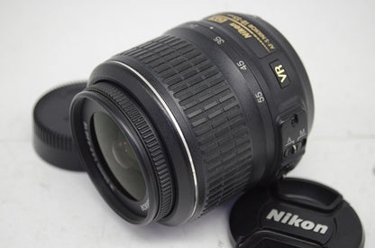 良品 Nikon ニコン AF-S DX NIKKOR 18-55mm F3.5-5.6G VR APS-C ズームレンズ 251008r
