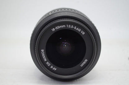 良品 Nikon ニコン AF-S DX NIKKOR 18-55mm F3.5-5.6G VR APS-C ズームレンズ 251008r