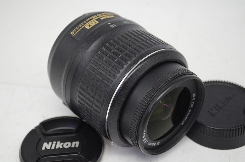 良品 Nikon ニコン AF-S DX NIKKOR 18-55mm F3.5-5.6G VR APS-C ズームレンズ 251008r
