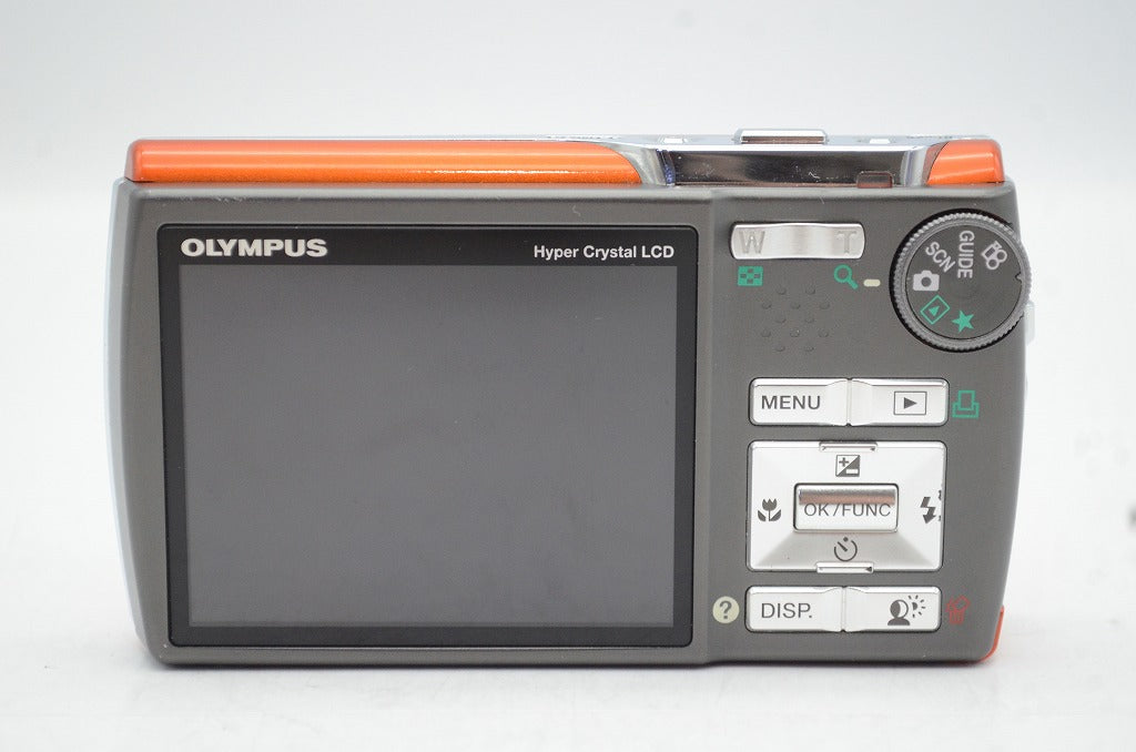 良品 OLYMPUS オリンパス μ830 コンパクトデジタルカメラ パーシモンオレンジ 250510m【アルプスカメラ】