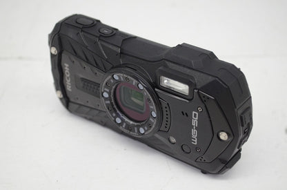良品 RICOH リコー WG-50 コンパクトデジタルカメラ ブラック 251013i