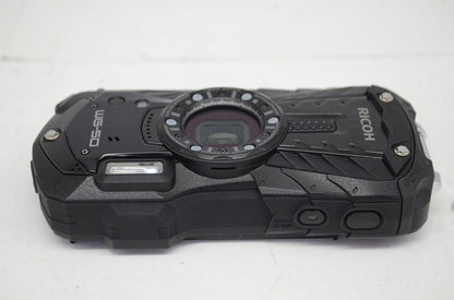 良品 RICOH リコー WG-50 コンパクトデジタルカメラ ブラック 251013i