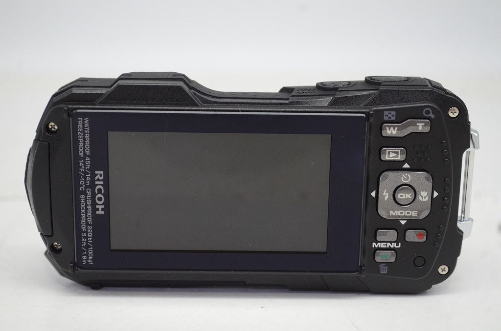 良品 RICOH リコー WG-50 コンパクトデジタルカメラ ブラック 251013i