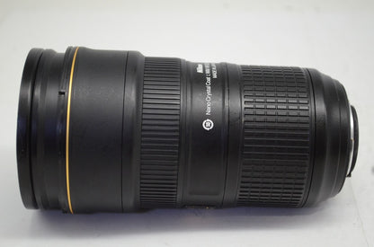 Nikon ニコン AF-S NIKKOR 24-70mm F2.8E ED VR ズームレンズ フルサイズ フード付 251017e