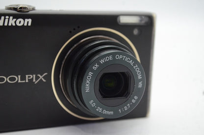 Nikon ニコン COOLPIX S640 コンパクトデジタルカメラ ディープブラック 250509n