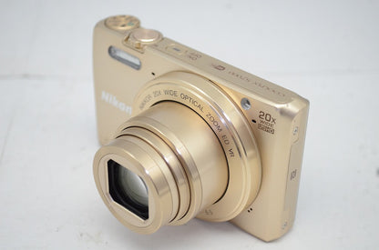 良品 Nikon ニコン COOLPIX S7000 ゴールド コンパクトデジタルカメラ 251009s