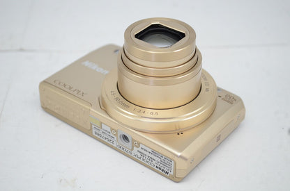良品 Nikon ニコン COOLPIX S7000 ゴールド コンパクトデジタルカメラ 251009s