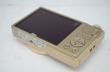 良品 Nikon ニコン COOLPIX S7000 ゴールド コンパクトデジタルカメラ 251009s