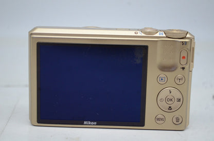良品 Nikon ニコン COOLPIX S7000 ゴールド コンパクトデジタルカメラ 251009s