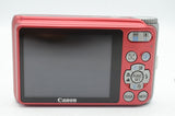 良品 Canon キヤノン PowerShot A3100 IS コンパクトデジタルカメラ レッド 241023an