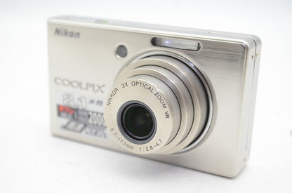 Nikon ニコン COOLPIX S510 コンパクトデジタルカメラ シルバー 250517ai