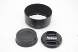 美品 Nikon ニコン AF-S DX Micro NIKKOR 40mm F2.8G 単焦点レンズ フード付 241024i