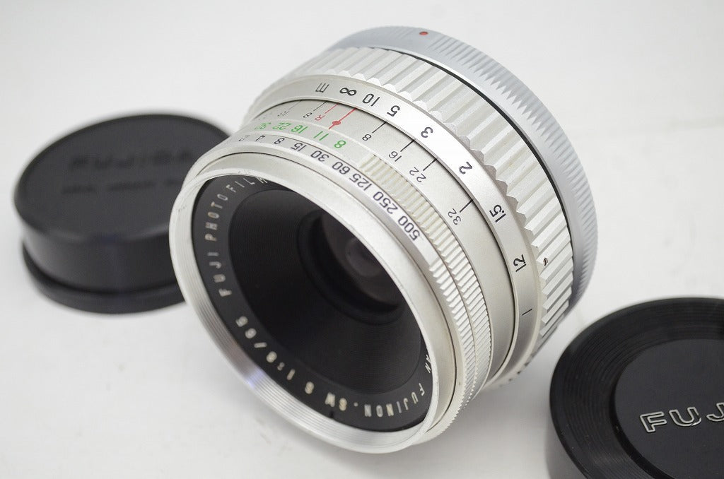 訳あり品 FUJIFILM フジフィルム FUJINON SW 65mm F8 G690用 中判レンズ ファインダー付 251016h