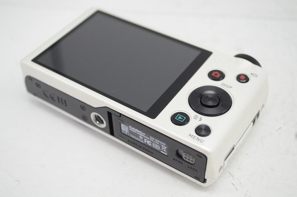 CASIO カシオ EXILIM EX-ZR100 コンパクトデジタルカメラ ホワイト