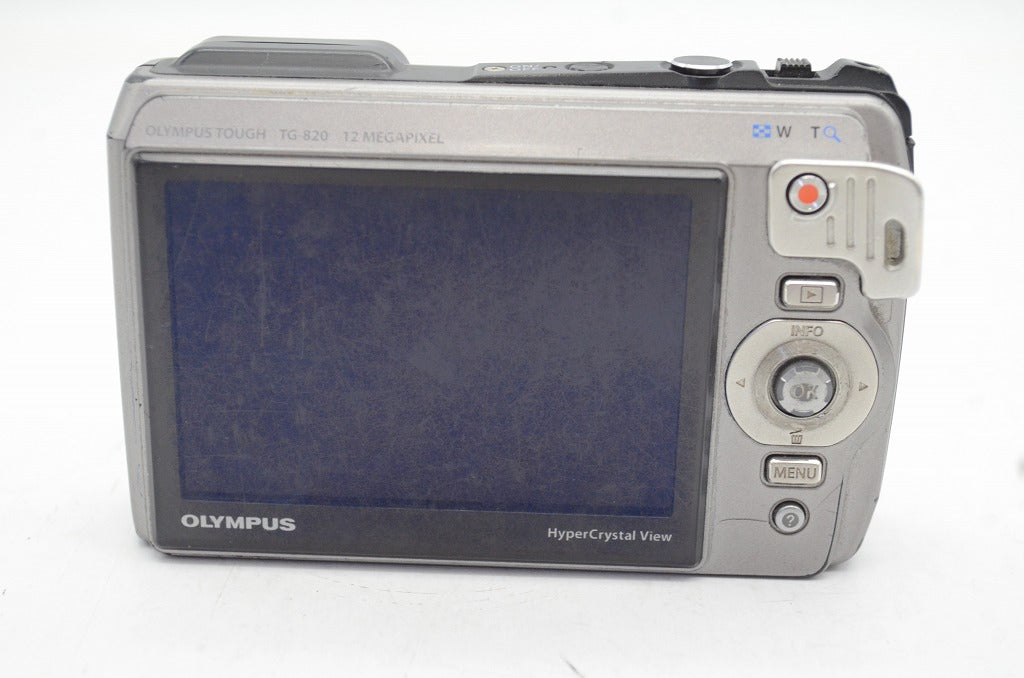 訳あり品 OLYMPUS オリンパス TG-820 Tough コンパクトデジタルカメラ シルバー 250517an