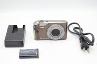 良品 CASIO カシオ EXILIM Hi-ZOOM EX-H15 コンパクトデジタルカメラ ブラウン 241026p