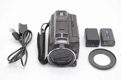 良品 SONY ソニー Handycam HDR-PJ800 デジタルHDビデオカメラレコーダー ブラウン 250517ad