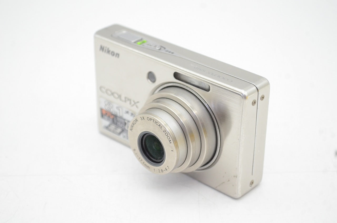 訳あり品 Nikon ニコン COOLPIX S510 コンパクトデジタルカメラ シルバー 250521d