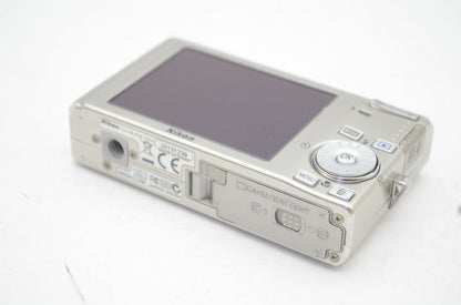 訳あり品 Nikon ニコン COOLPIX S510 コンパクトデジタルカメラ シルバー 250521d