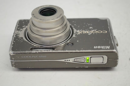 Nikon ニコン COOLPIX S510 コンパクトデジタルカメラ アーバンブラック 元箱付 251016y