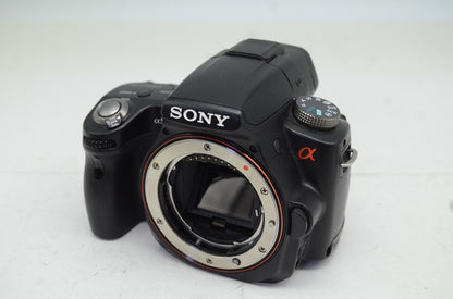 美品 SONY ソニー α55 ボディ SLT-A55V デジタル一眼レフカメラ 元箱付 251016m