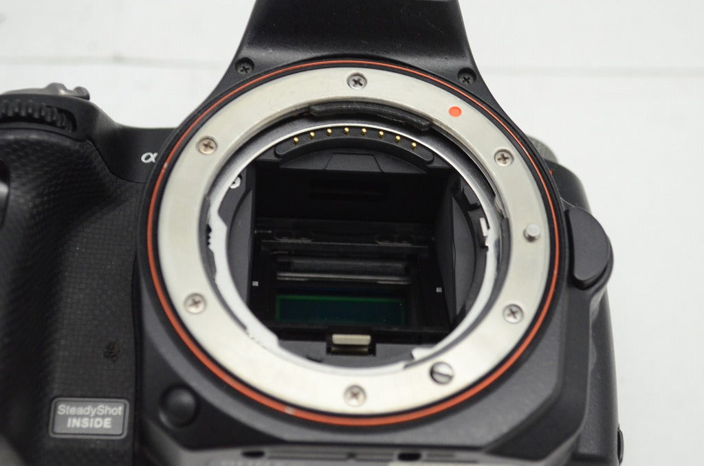 美品 SONY ソニー α55 ボディ SLT-A55V デジタル一眼レフカメラ 元箱付 251016m