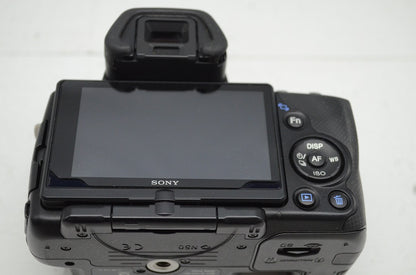 美品 SONY ソニー α55 ボディ SLT-A55V デジタル一眼レフカメラ 元箱付 251016m