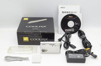 美品 Nikon ニコン COOLPIX S51c コンパクトデジタルカメラ シルバー 元箱付 241024j