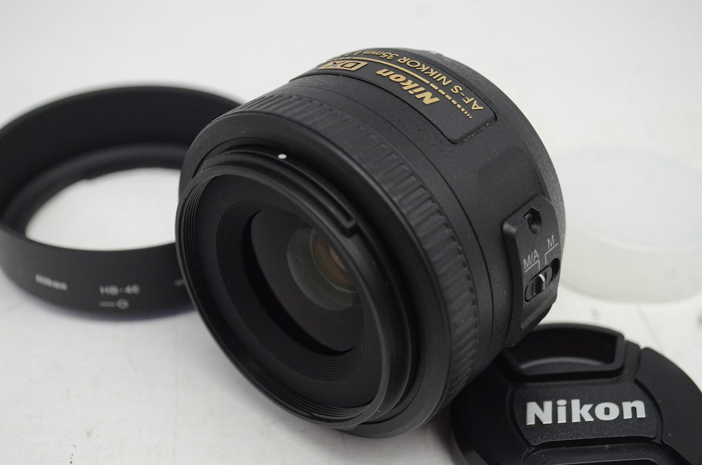 訳あり品 Nikon ニコン AF-S DX NIKKOR 35mm F1.8G APS-C 単焦点レンズ 元箱付 251020k