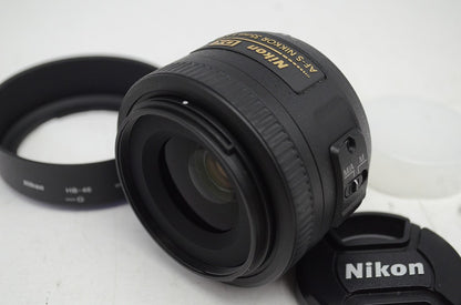 訳あり品 Nikon ニコン AF-S DX NIKKOR 35mm F1.8G APS-C 単焦点レンズ 元箱付 251020k