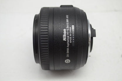 訳あり品 Nikon ニコン AF-S DX NIKKOR 35mm F1.8G APS-C 単焦点レンズ 元箱付 251020k