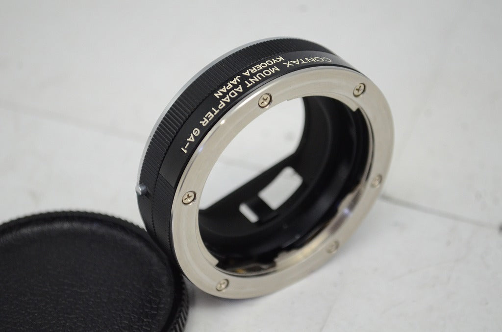 美品 CONTAX コンタックス MOUNT ADAPTER GA-1 マウントアダプター 251015af