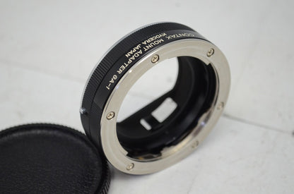 美品 CONTAX コンタックス MOUNT ADAPTER GA-1 マウントアダプター 251015af