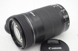 美品 Canon キヤノン EF-S 55-250mm F4-5.6 IS STM APS-C ズームレンズ 241104c