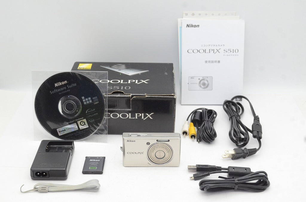 Nikon COOLPIX S510 コンパクトデジタルカメラ ニコン、世界最小の“プレミアム”コンパクト「COOLPIX S510／S700