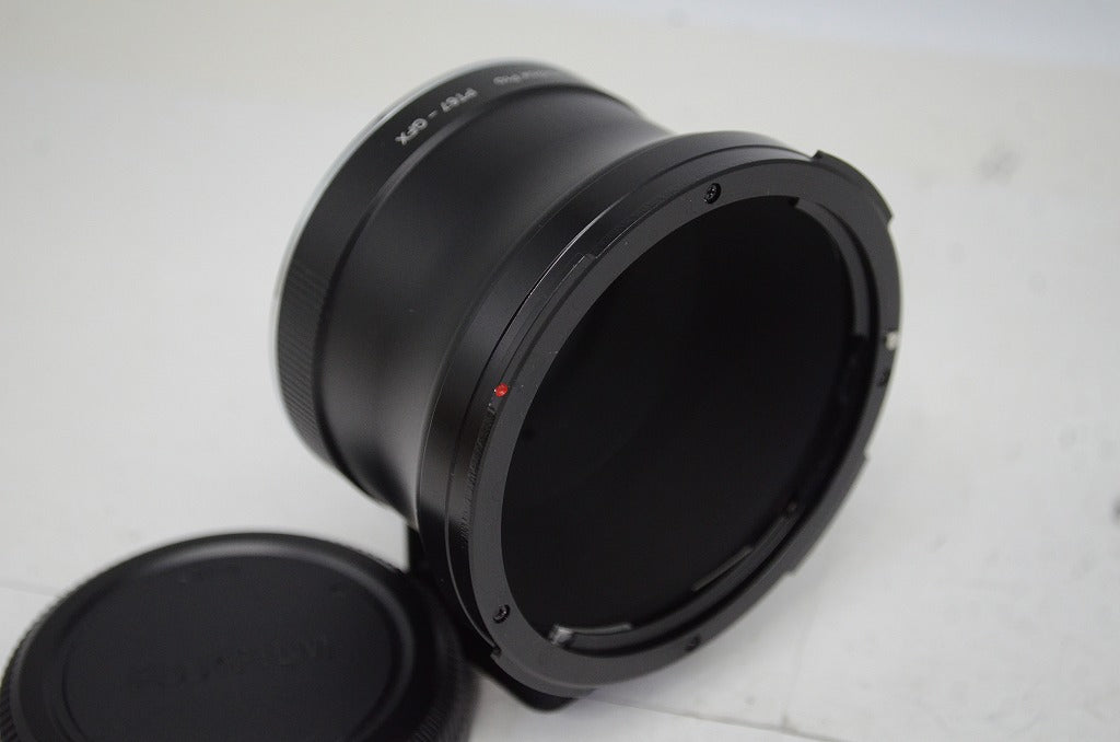 良品 Fotodiox Pro PT67-GFX PENTAX 67マウントレンズ  FUJIFILM GFX Gマウントボディ用 元箱付 251015ad