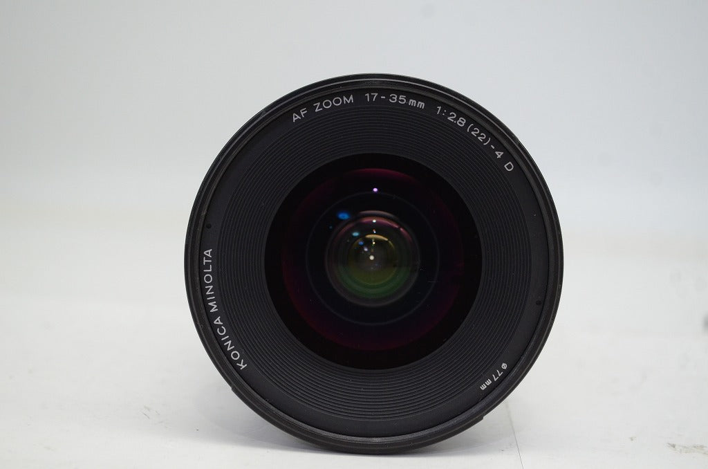 訳あり品 Konica Minolta コニカミノルタ AF 17-35mm F2.8-4D SONY ソニー αマウント ズームレンズ フード付 251021z