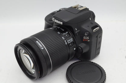 良品 Canon EOS Kiss X7 + EF-S 18-55 IS STM レンズキット デジタル一眼レフカメラ 250601j