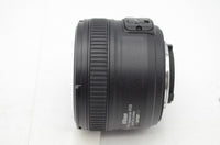 美品 Nikon ニコン AF-S NIKKOR 50mm F1.8G 単焦点レンズ フード付 241107b